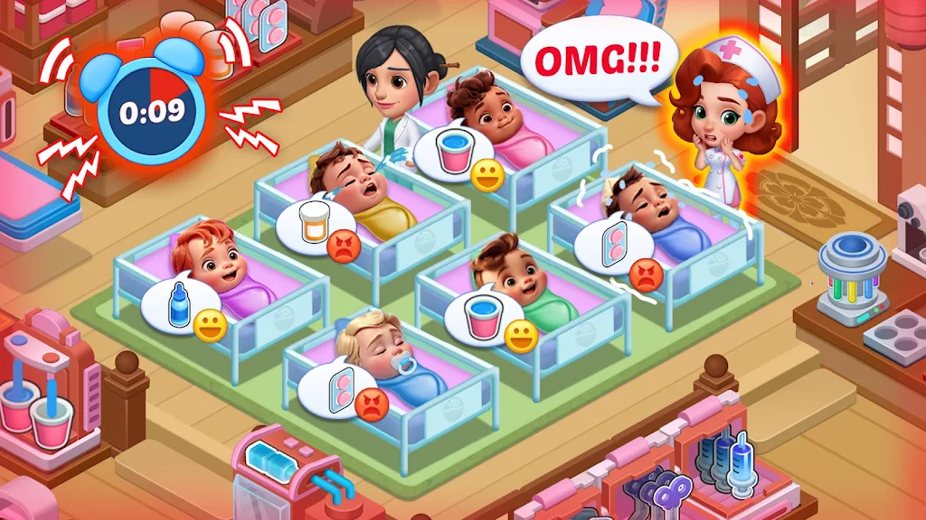 Hospital Frenzy Clinic Game Mod Apk v1.07.00(Unlimited Resources) Download