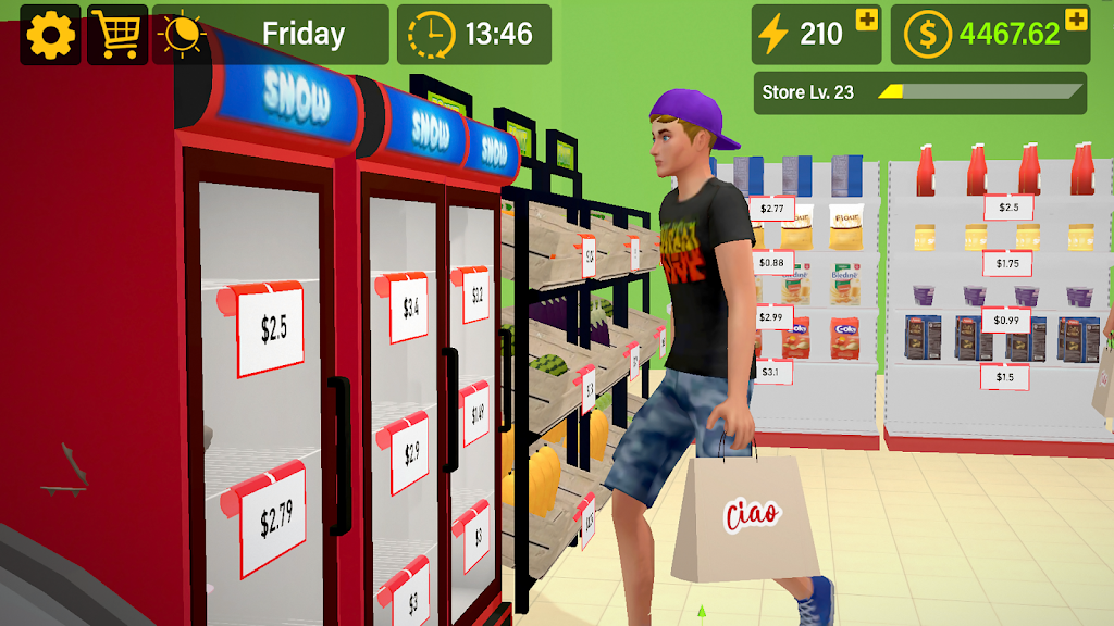 Игра manage supermarket simulator