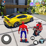 Spider Rope Hero Robot Games