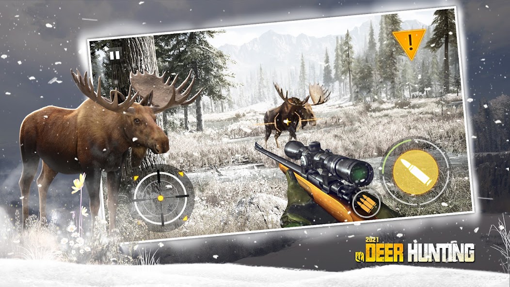 Deer Hunting 3D shooting game Mod Apk v1.1.5(Speed Hack/No Ads)