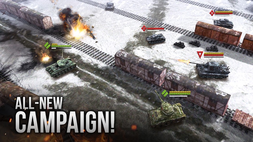 Armor Age Tank Games. RTS War Machines Battle Mod Apk