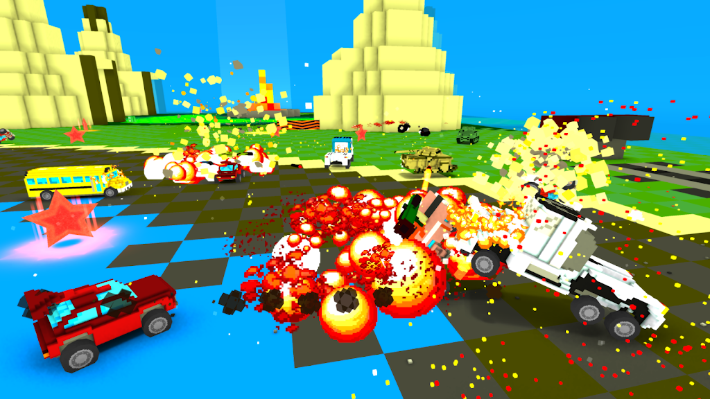 Blocky Demolition Derby 2 Mod Apk v1.20(Unlimited Resources) Download