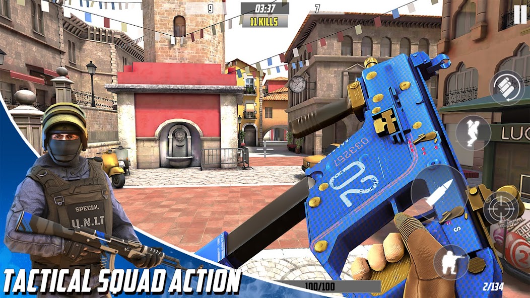 Hazmob FPS Online multiplayer fps shooting game Mod Apk v2.16.02(No