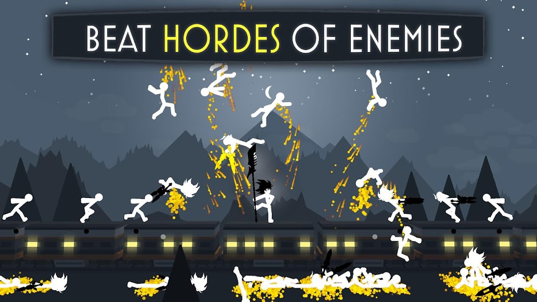 Stick Fight Shadow Warrior Stickman Game Mod Apk v1.86(Unlocked Items
