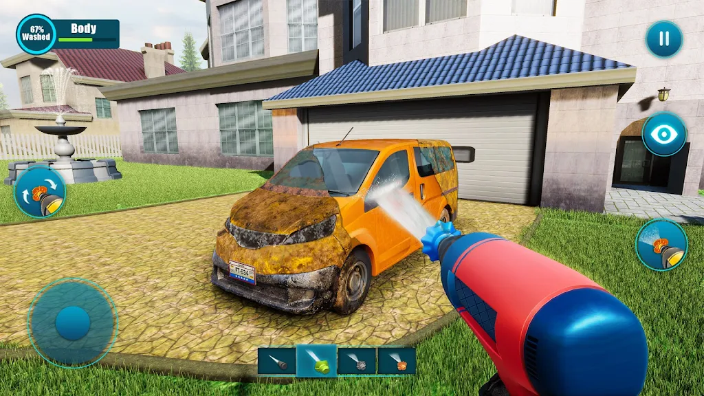 Power Wash Car Clean Simulator Mod Apk v5.2.0(No Ads Free Rewards) Download