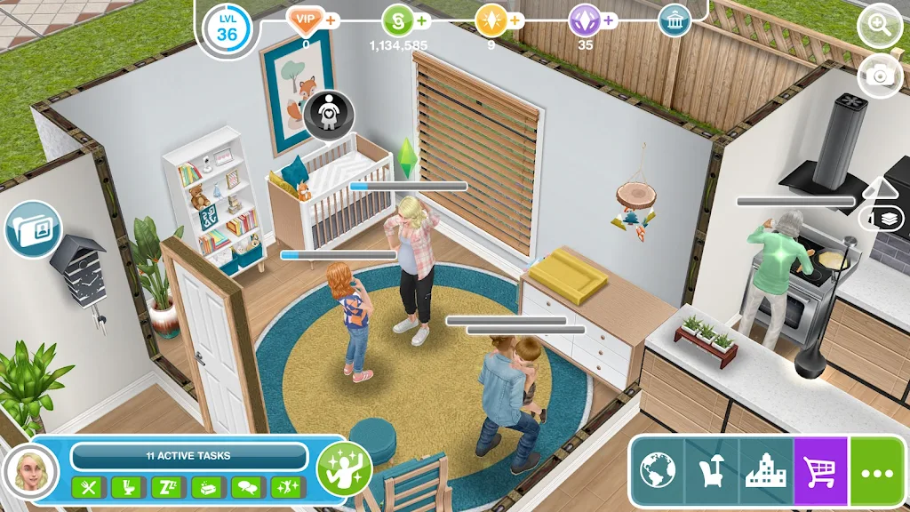 The Sims FreePlay Mod APK 5.76.0 (Menu, Unlimited Money, VIP)