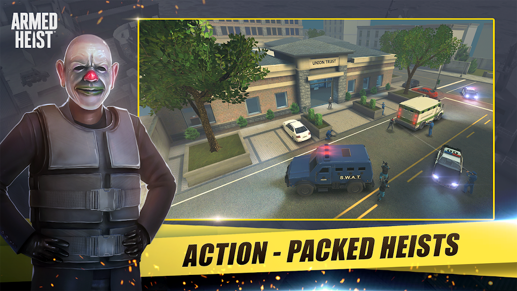 Armed Heist Shooting games Mod Apk v3.2.10(God Mode) Download