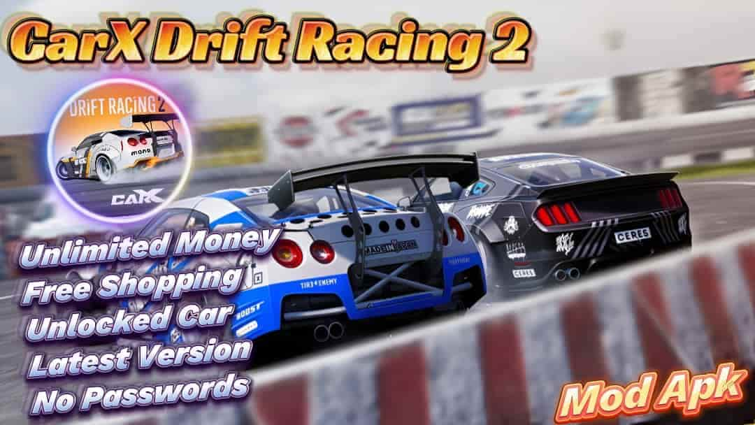 CARX DRIFT RACING 2 APK MOD DINHEIRO INFINITO VERSÃO 1.29.0 ATUALIZADO 2023  