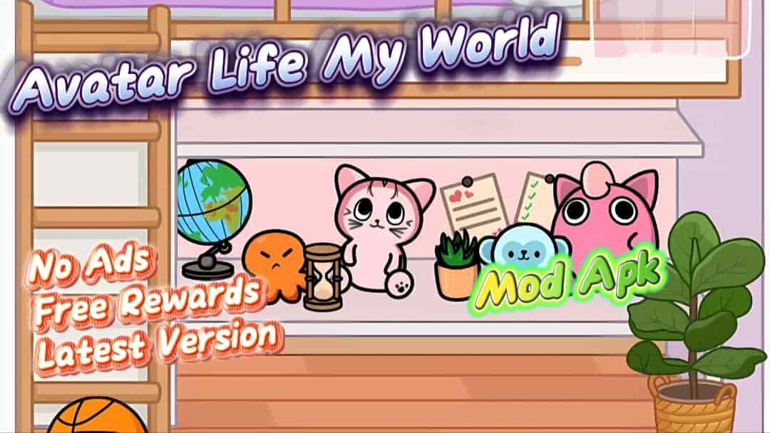 Avatar Life My World Mod Apk, v0.0.5, No Ads Free Rewards, Android Mod