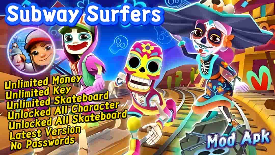 Subway Surfers MOD APK 3.22.2 (Unlimited Coins) for Android