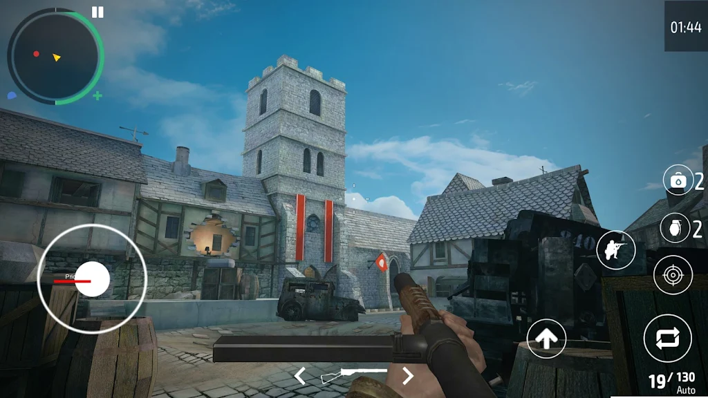 World War 2 Blitz war games Mod Apk v1.2.5(Speed Hack/No