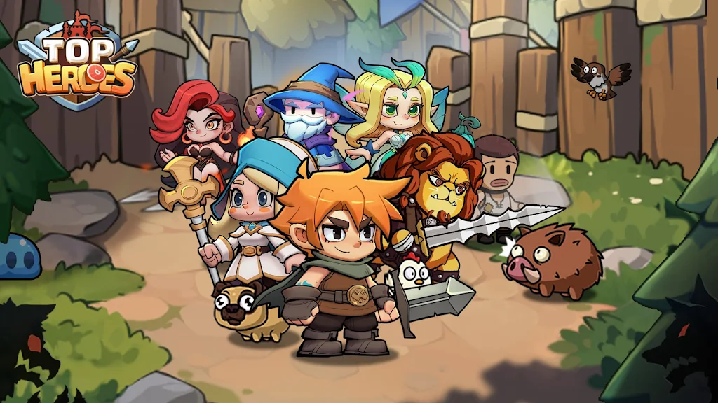 Top Heroes Mod Apk v1.21.14(Official) Download
