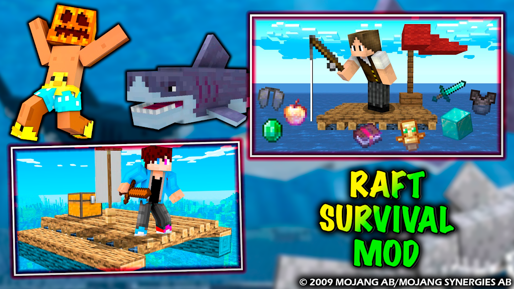 Survival Raft Mod Minecraft Mod Apk v1 0(Speed Hack/No Ads) Download Survival Raft Mod Minecraft Mod Apk v1 0(Speed Hack/No Ads) Download