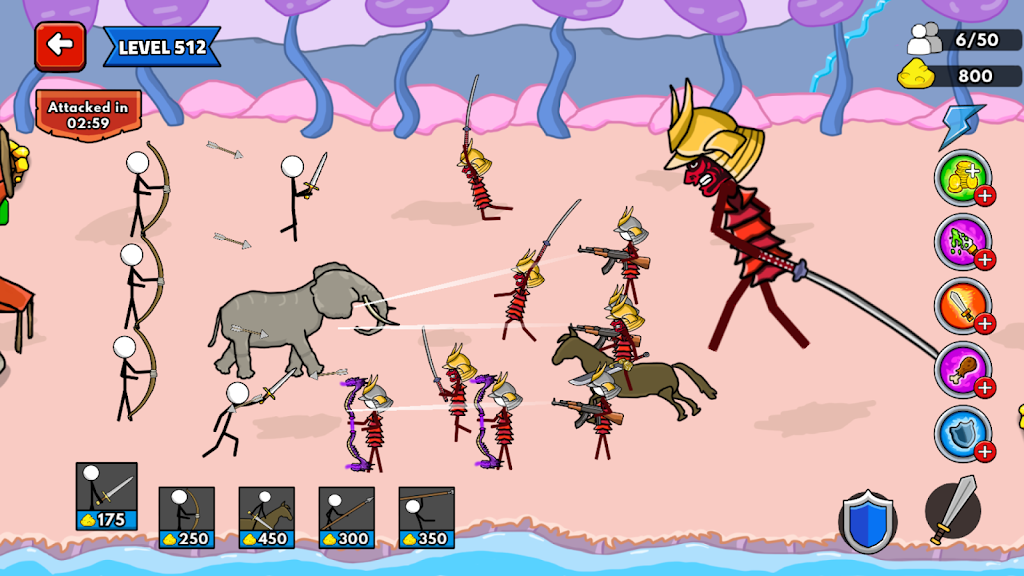 Stickman War Legend Kingdoms Mod Apk v1.0.30(Speed Hack/No Ads) Download
