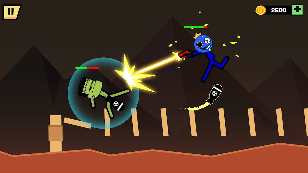 Stickman Battle Fight Ver. 2.5 MOD APK, UNLIMITED GOLD, UNLIMITED  UPGRADES