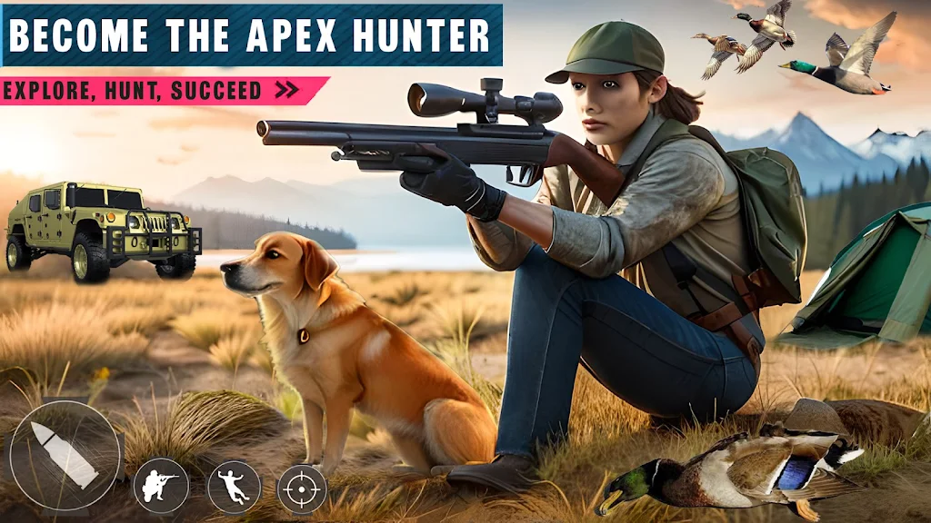 Duck Hunting 3d Birds Shooter Mod Apk v1.3.6(Unlimited Resources/No