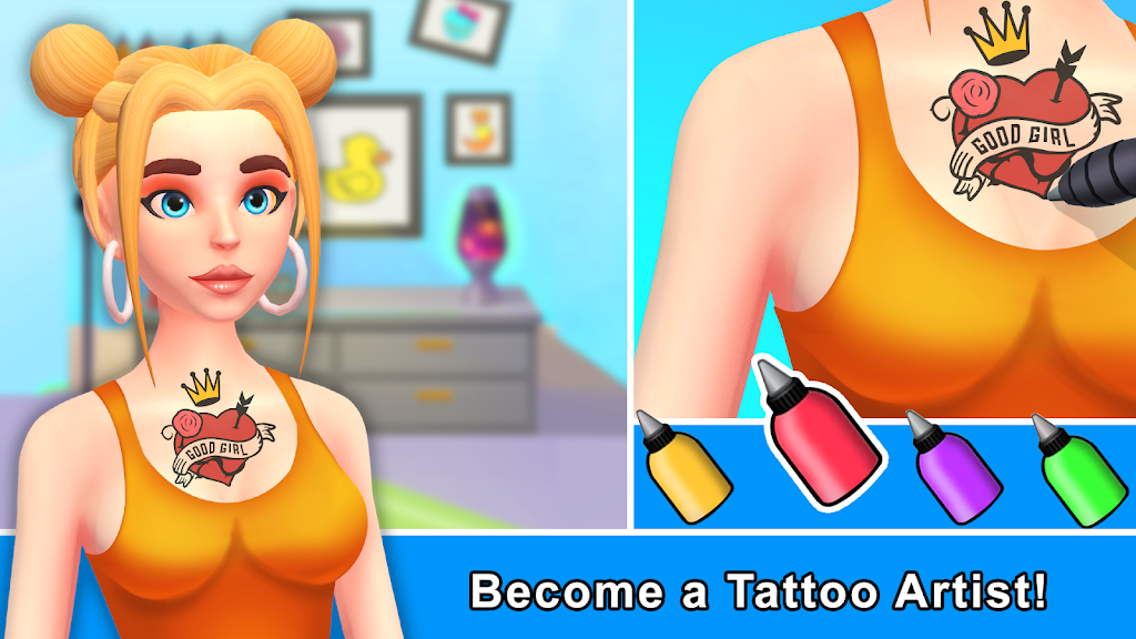 The Ink Studio Tattoo Art ASMR Mod Apk v1.0.60(No Ads) Download