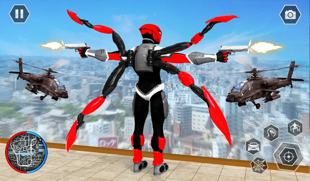 Black Spider Rope SuperHero Mod Apk v29(Unlimited Resources) Download