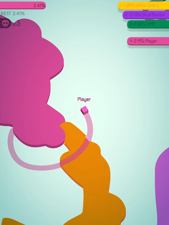 Paper.io 4 mod apk, unlimited life