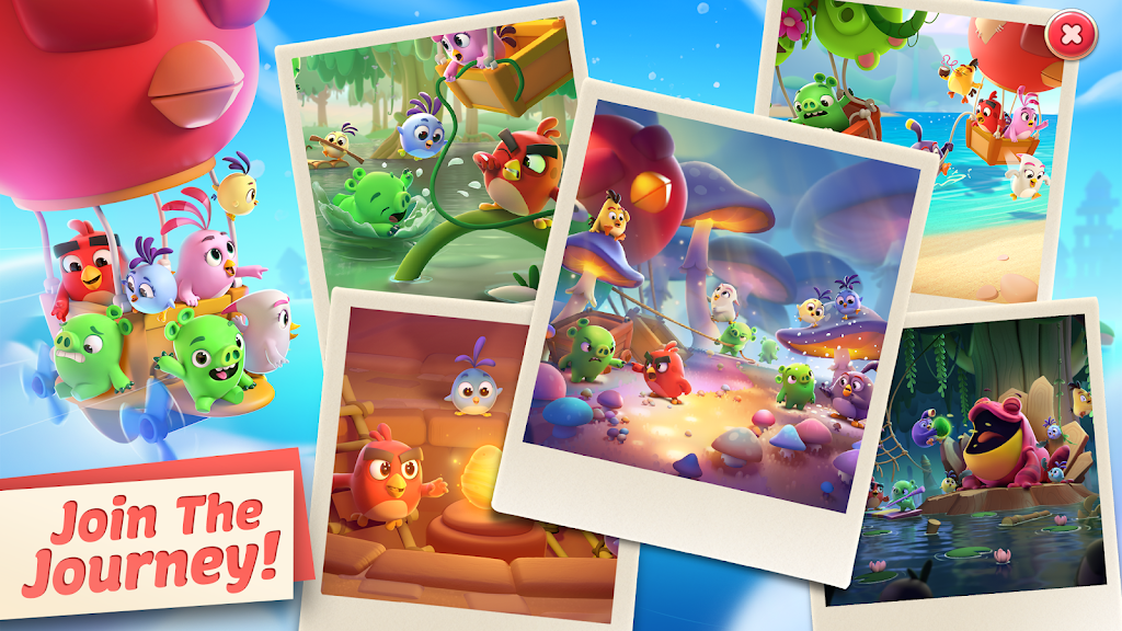 Angry Birds Journey MOD APK v3.6.1 (Unlimited lives ) - Jojoy