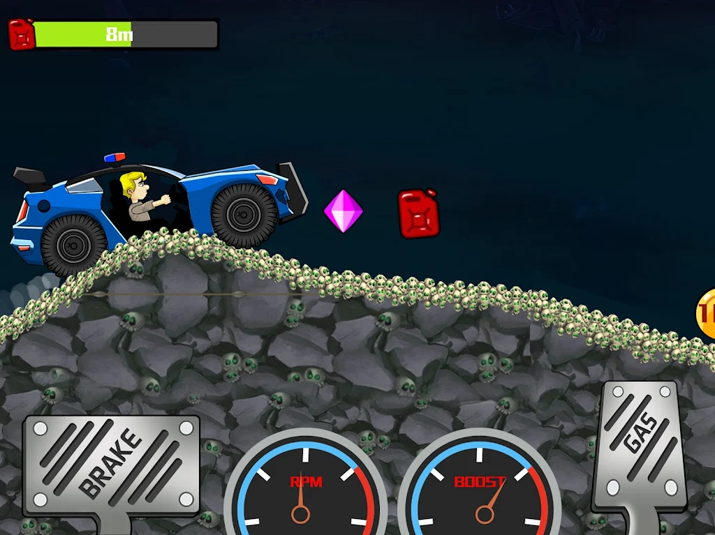 hill car race driving game mod apk