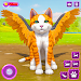 Flying Wild Cat Care Sim 3D