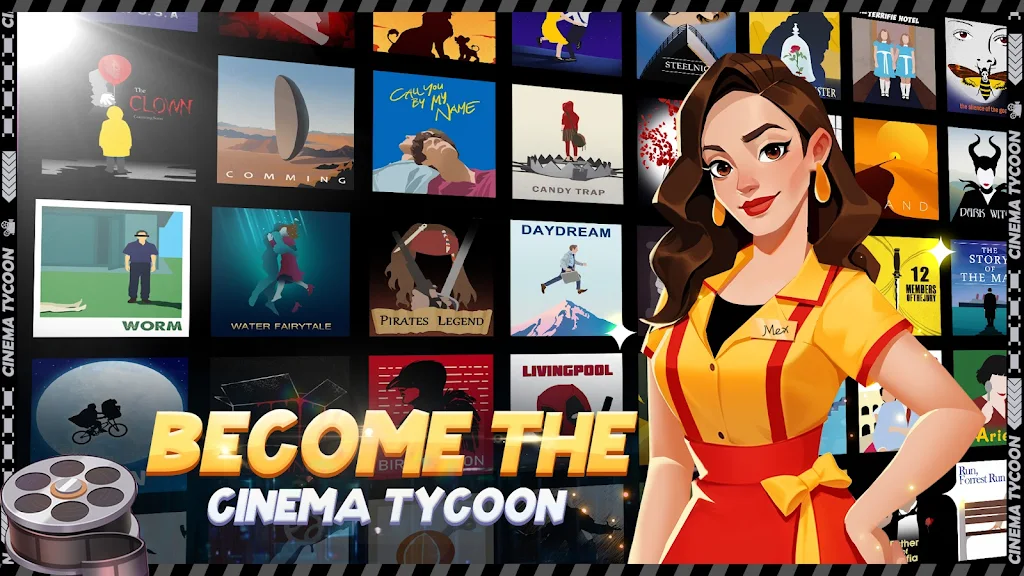 Idle Cinema Tycoon Idle Games Mod Apk v1.01.79(Unlimited Resources/No