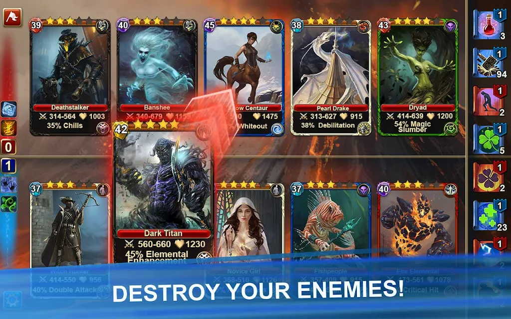 Blood of Titans Card Battle Mod Apk v1.78(Official) Download