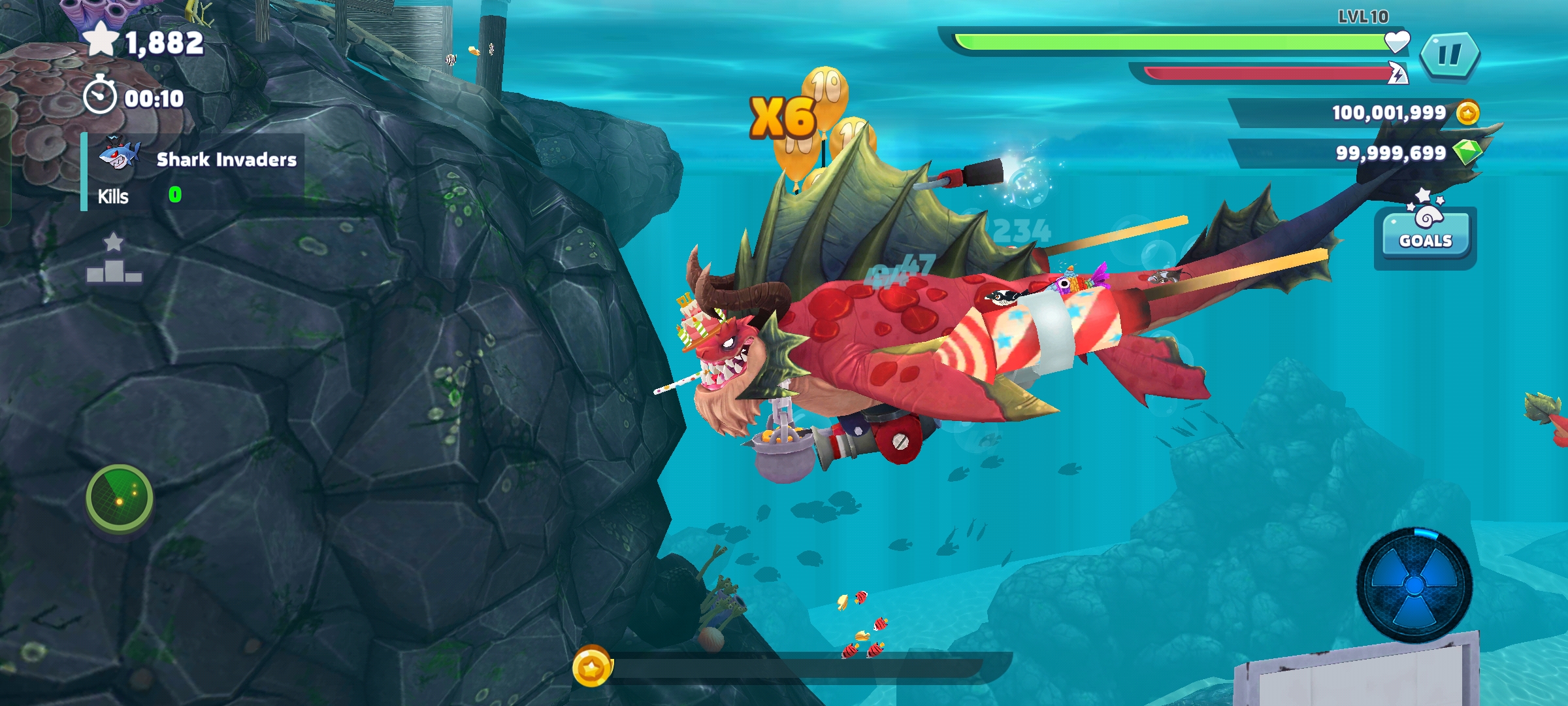 Hungry Shark Evolution Features
