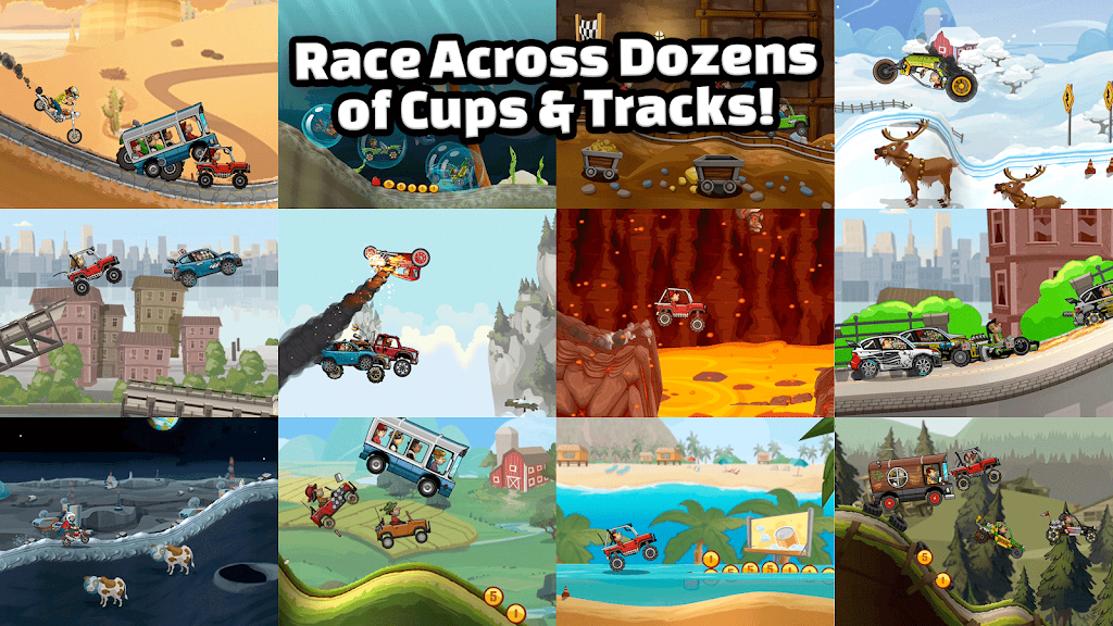 ✓ Hill Climb Racing HACK/MOD - Unlimited Free DIAMONDS & COINS