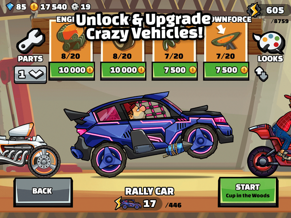 Hill Climb Racing 2 Mod APK v1.59.1 (Remove ads,Mod speed