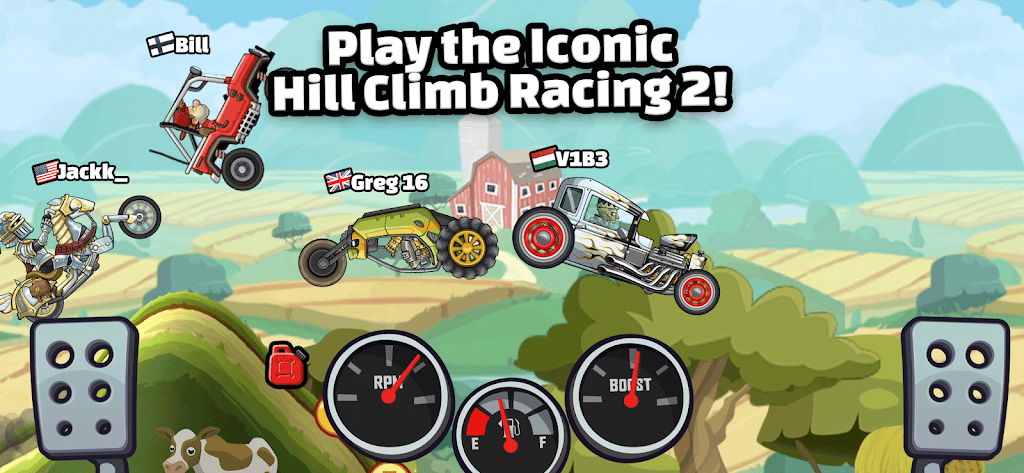 Hill Climb Racing 2 Mod APK v1.59.1 (Remove ads,Mod speed